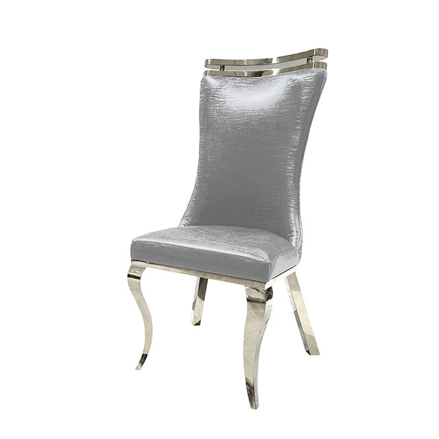 Palazzo-Silver Chair (2/CTN)