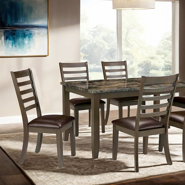 Adia-7 Pc. Dinning Table Set