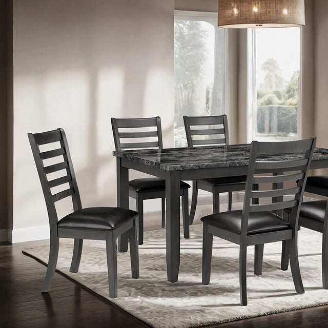 Adia-7 Pc. Dinning Table Set