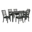 Adia-7 Pc. Dinning Table Set