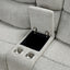 Sandbach-Manual Reclining Loveseat With Console