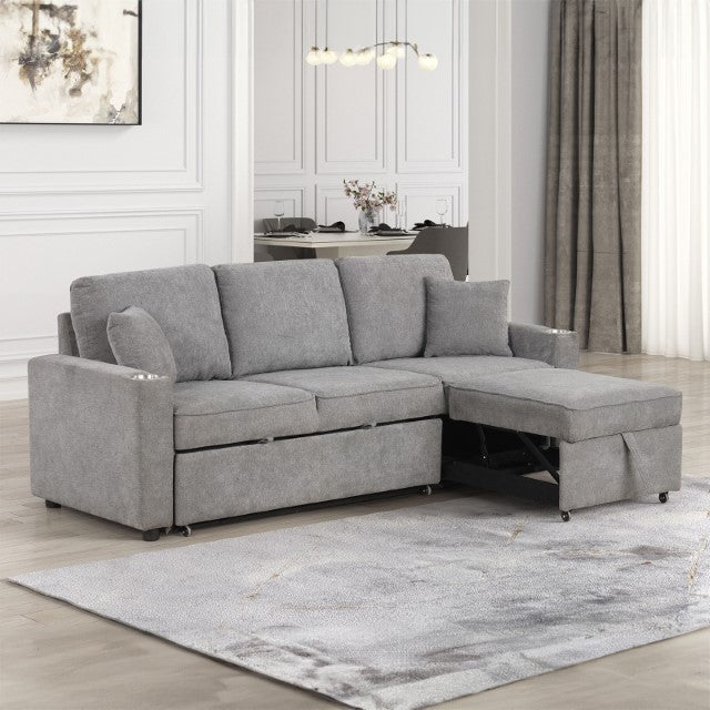 Kendal-Sleeper Sofa Sectional