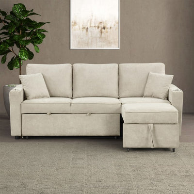 Kendal-Sleeper Sofa Sectional