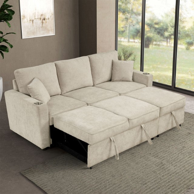 Kendal-Sleeper Sofa Sectional