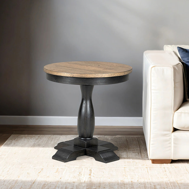 Neue Mills-Round End Table