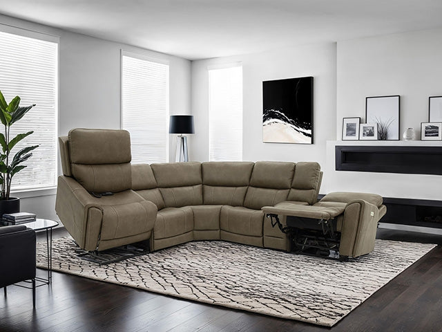Orpheus-Power Sectional w/ Lift Chair