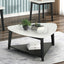 Thisted-Triangle Marble Coffee Table