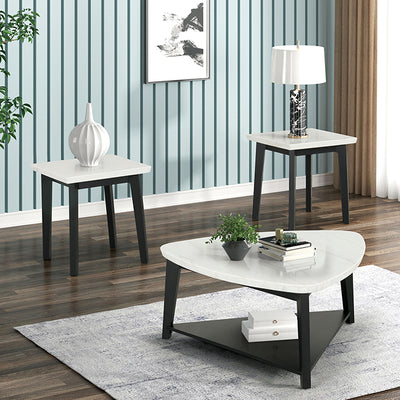 Thisted-Triangle Marble Coffee Table