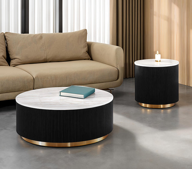 Virden-Round End Table