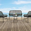 Zalika-4 Pc. Conversation Set