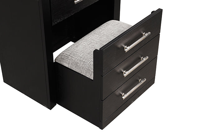 Ashbourne-Bedside Vanity Set w/ Stool