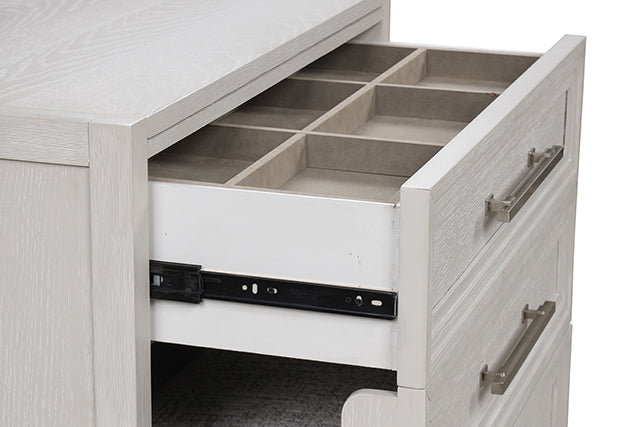 Ashburton-Bedside Vanity Set w/ Stool