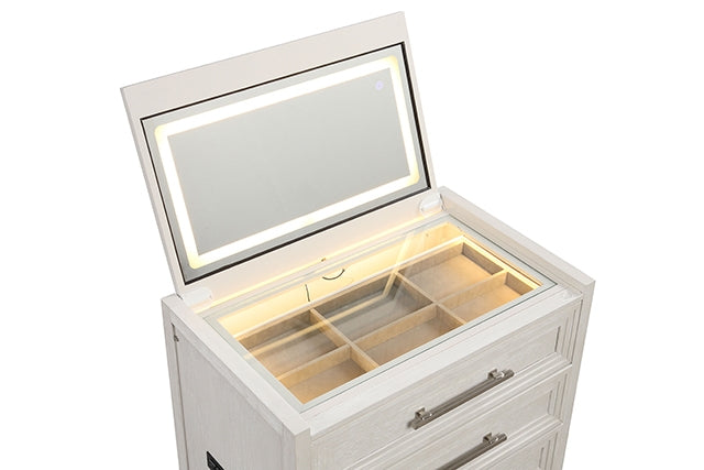 Ashburton-Bedside Vanity Set w/ Stool