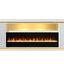 Medea-71" TV Stand w/ Electric Fire Place