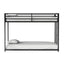Rothwell-Twin/twin Metal Bunk Bed