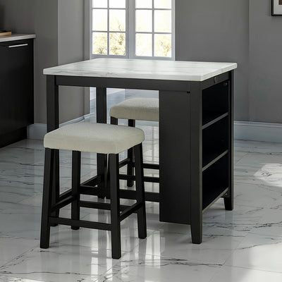 Chalcedony-3 Pc. Dining Table Set