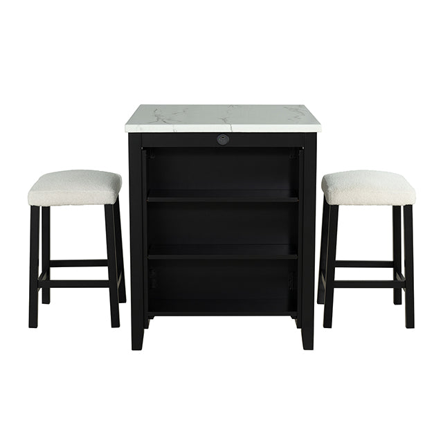 Chalcedony-3 Pc. Dining Table Set