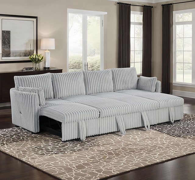 Denholme-U-Sectional w/ Pull Out