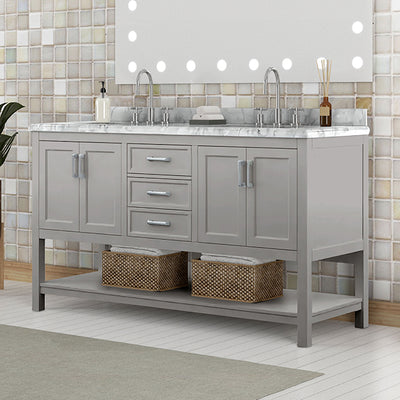 Reston-61" Vanity with Top/ Sink