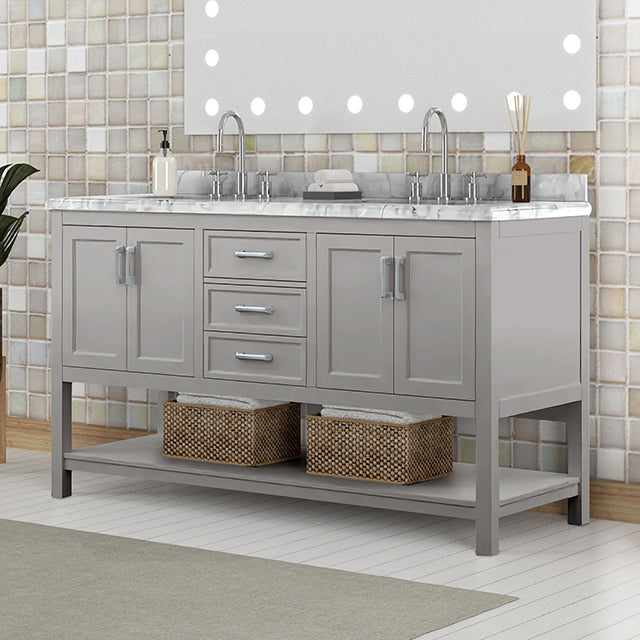 Reston-61" Vanity with Top/ Sink