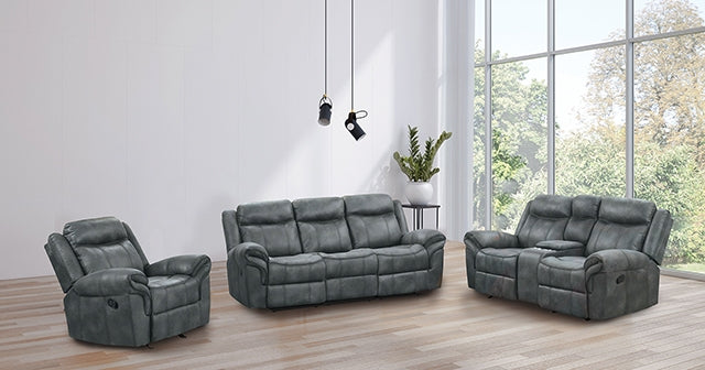 Agata-Glider Recliner Loveseat