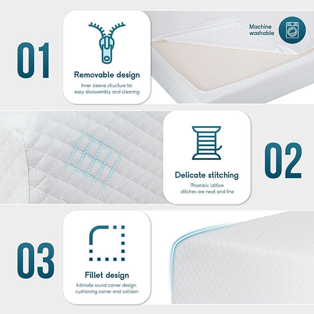 Artemisia-6" Queen Memory Foam Mattress