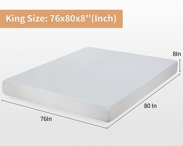 Artemisia-8" E.King Memory Foam Mattress