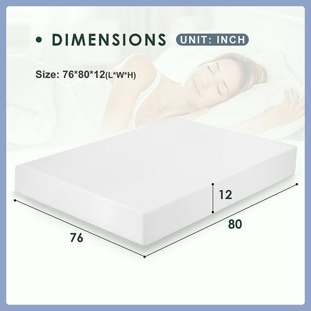 Artemisia-12" Memory Foam Mattress