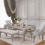 Diocles-6 Pc Dining Table Set w/ Bench