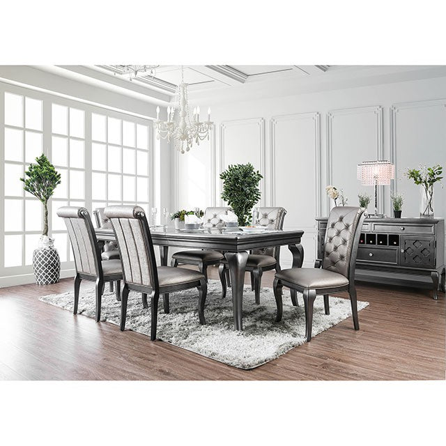 Amina-7 Pc Dining Table Set