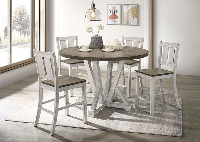 Dakota-5 Pc Counter Ht Table Set