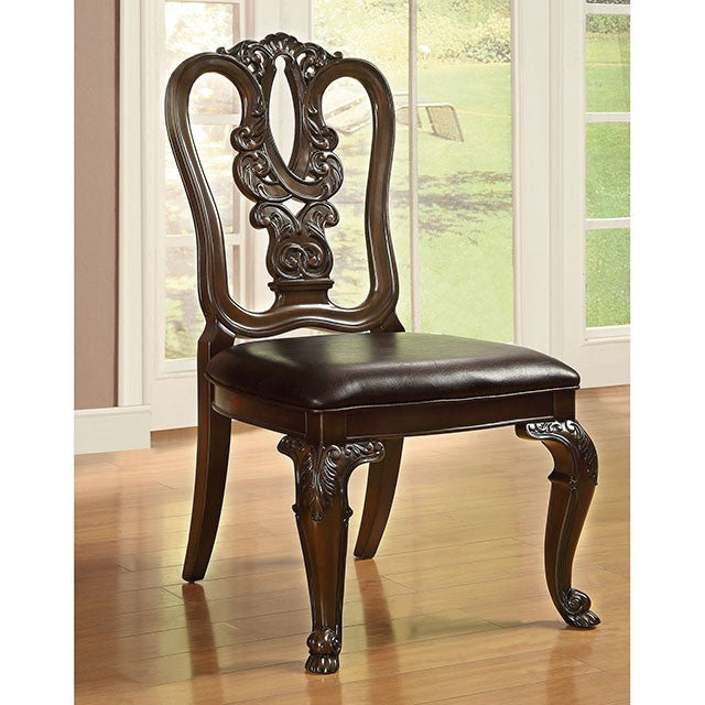 Bellagio-5 Pc Dining Table Set (Leatherette Chairs)
