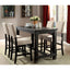 Sania-4 Pc Counter Ht Table Set w/ Bench