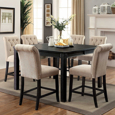 Sania-7 Pc Counter Ht Table Set