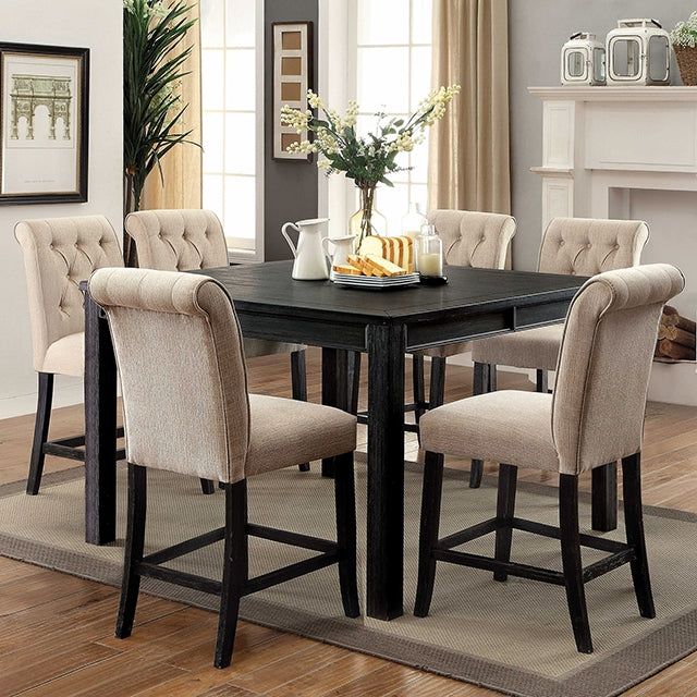 Sania-7 Pc Counter Ht Table Set