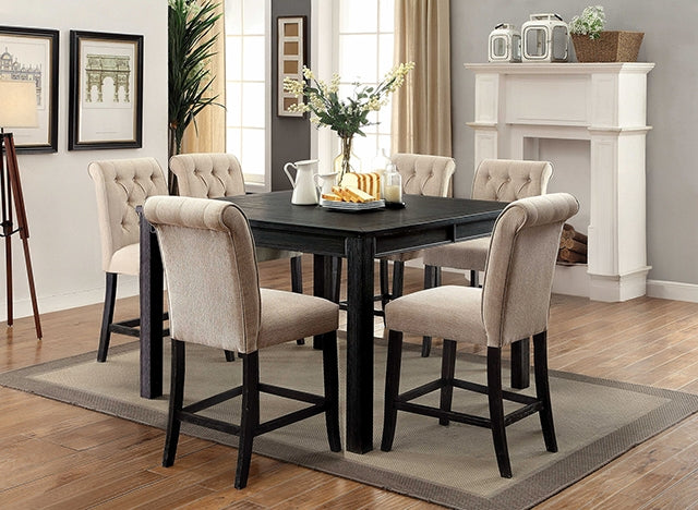 Sania-7 Pc Counter Ht Table Set