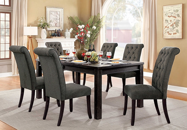 Sania-7 Pc Dining Table Set