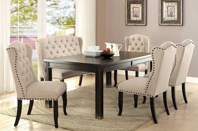 Sania-6 Pc Dining Table Set w/ Bench