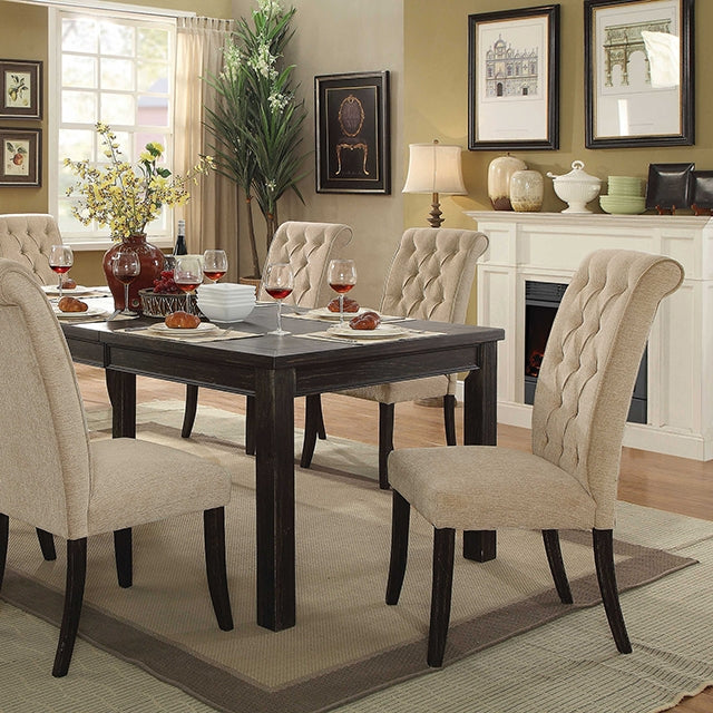 Sania-7 Pc Dining Table Set