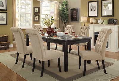 Sania-7 Pc Dining Table Set