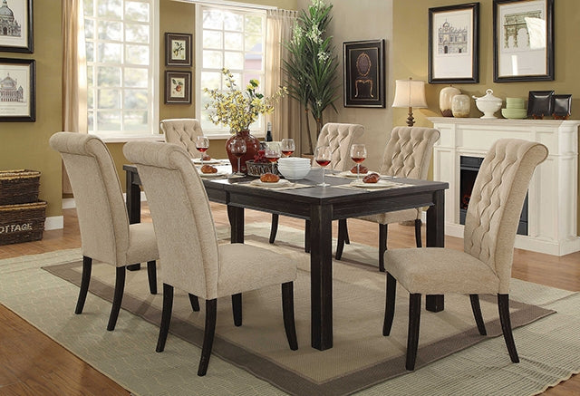 Sania-7 Pc Dining Table Set