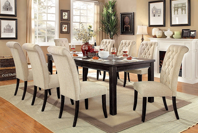 Sania-9 Pc Dining Table Set