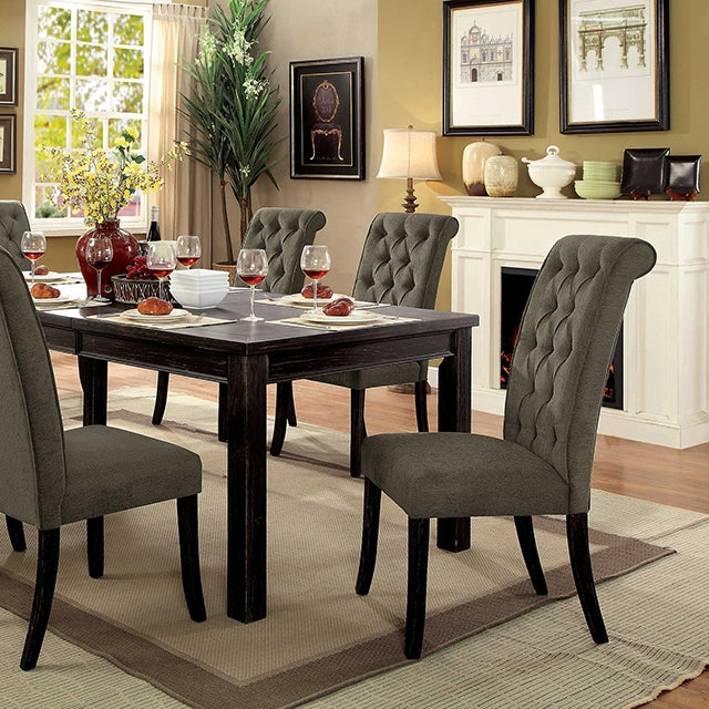 Sania-7 Pc Dining Table Set