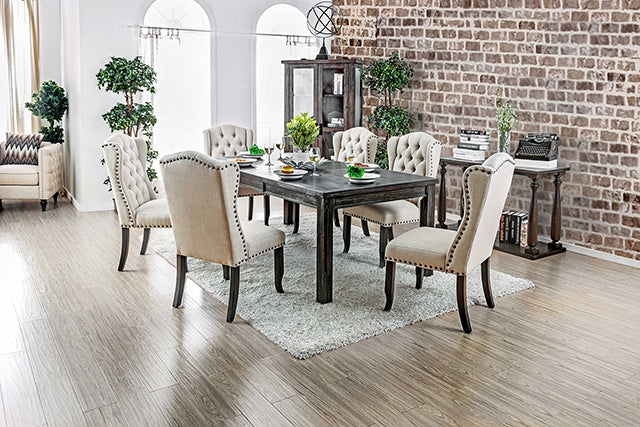 Sania-7 Pc Dining Table Set