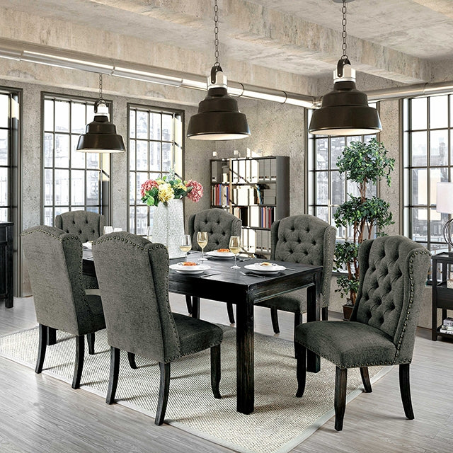 Sania-7 Pc Dining Table Set