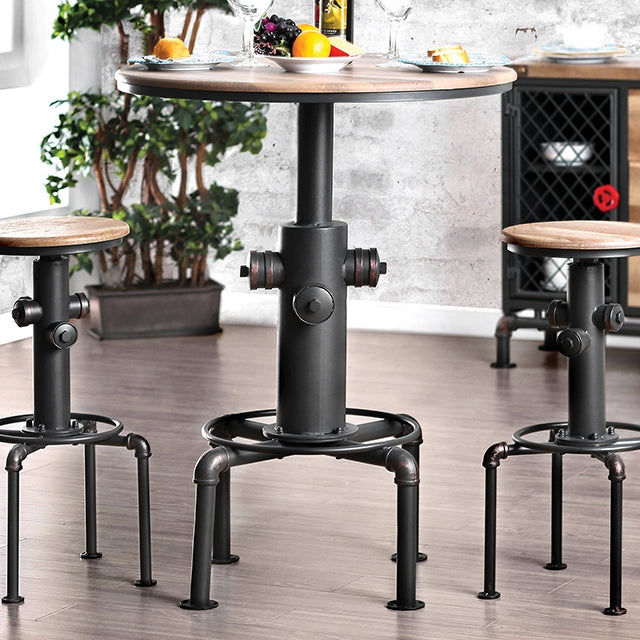 Foskey-3 Pc Bar Table Set