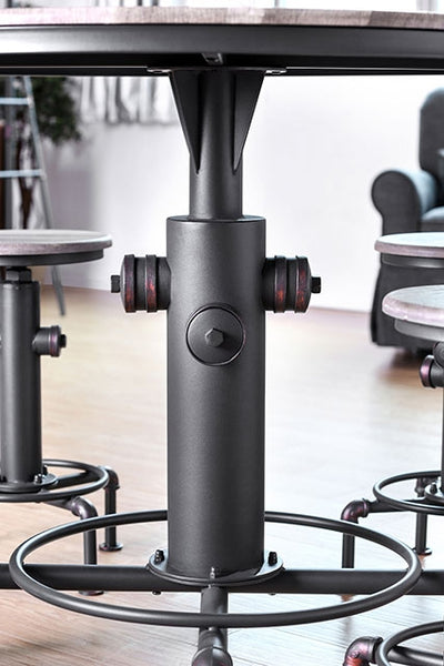 Foskey-5 Pc Counter Ht Table Set