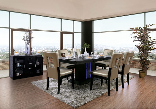 Evangeline-7 Pc Dining Table Set