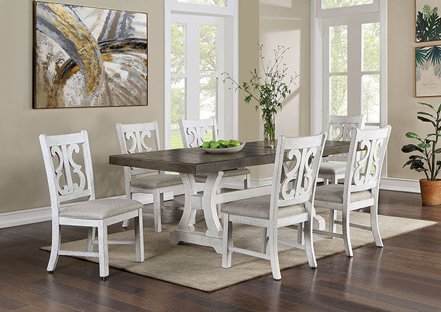Auletta-7 Pc Dining Table Set