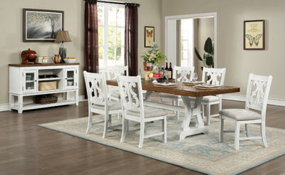 Auletta-7 Pc Dining Table Set